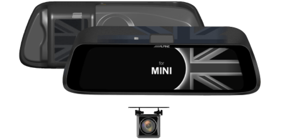 MINI専用 9型デジタルミラー［車外用リアカメラ］ DMR-DM900-BMW-OC