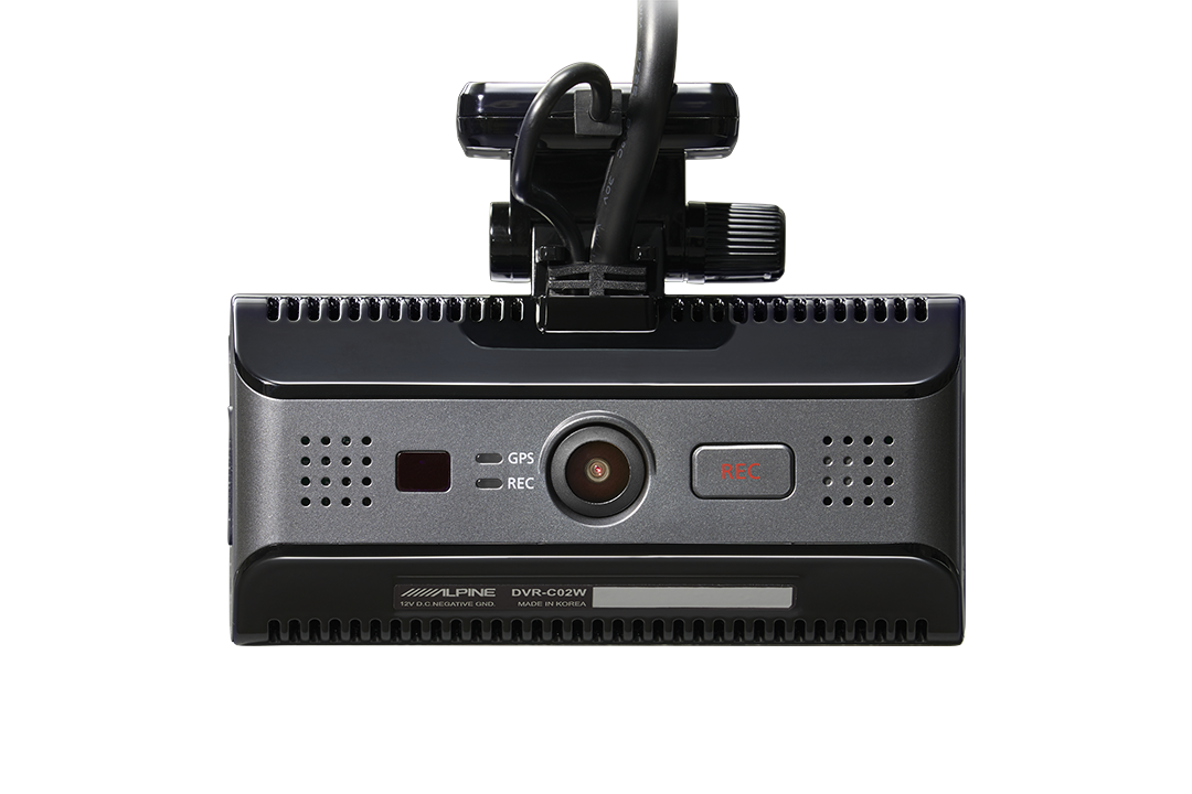 ドライブレコーダー(フロントカメラ+ルームカメラタイプ)DVR-C02W 