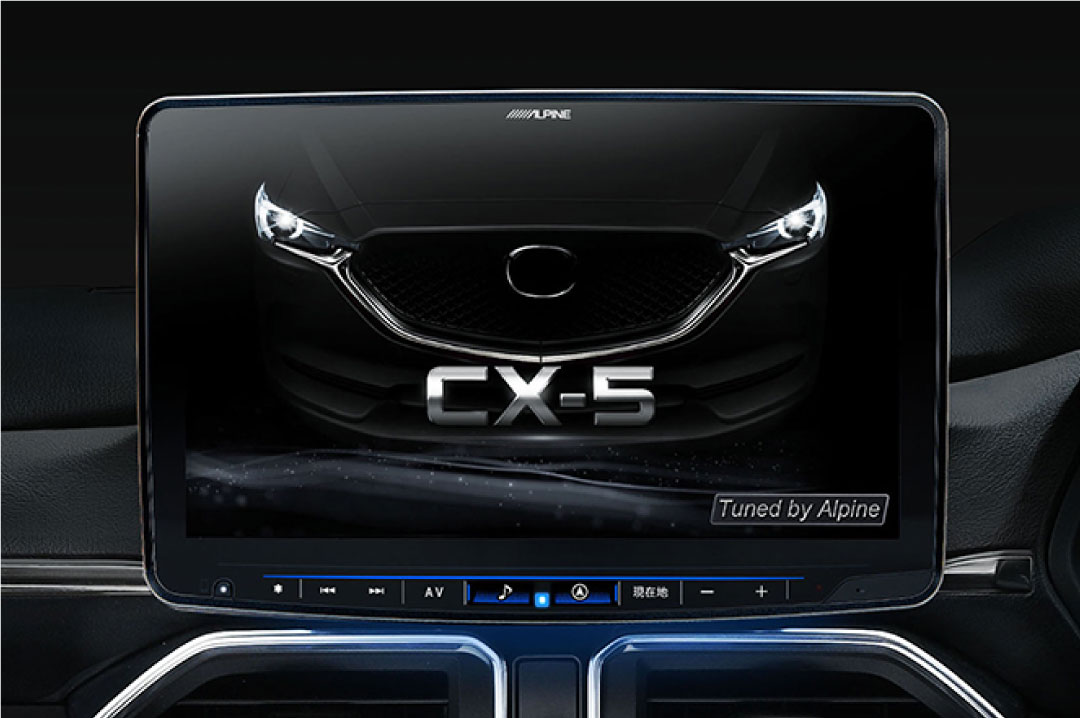 CX-5（KF系）専用 11型カーナビ フローティングビッグX11 取付けキット Bose®サウンドシステム装着車 KTX-XF11-CX5-KF-BS