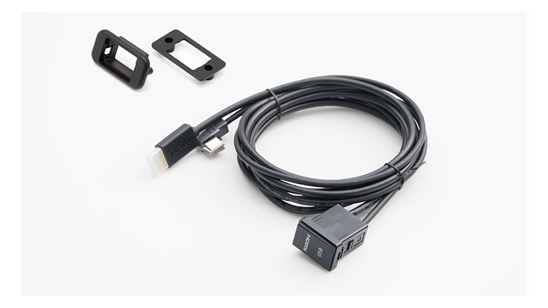 トヨタ車用ビルトインUSB/HDMI接続ユニット (1.75mケーブル) | カー 