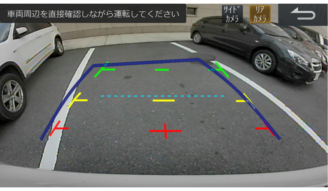 車種専用ガイド線