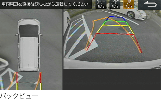 バックビュー