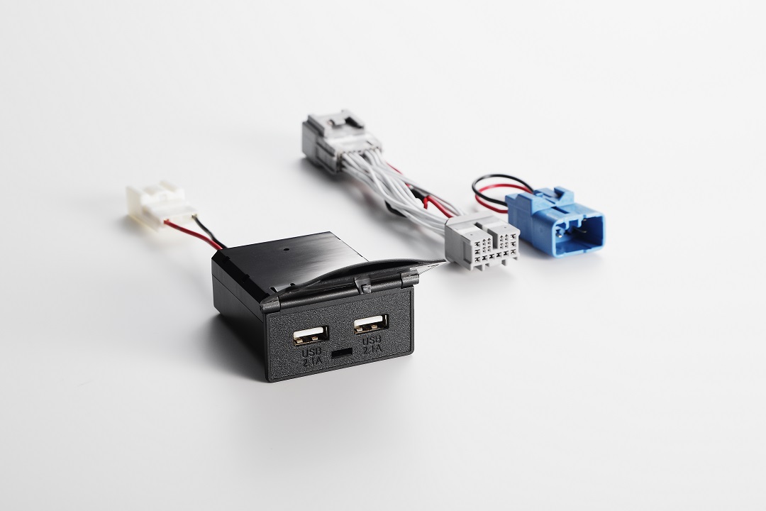 ビルトイン2ポートUSB