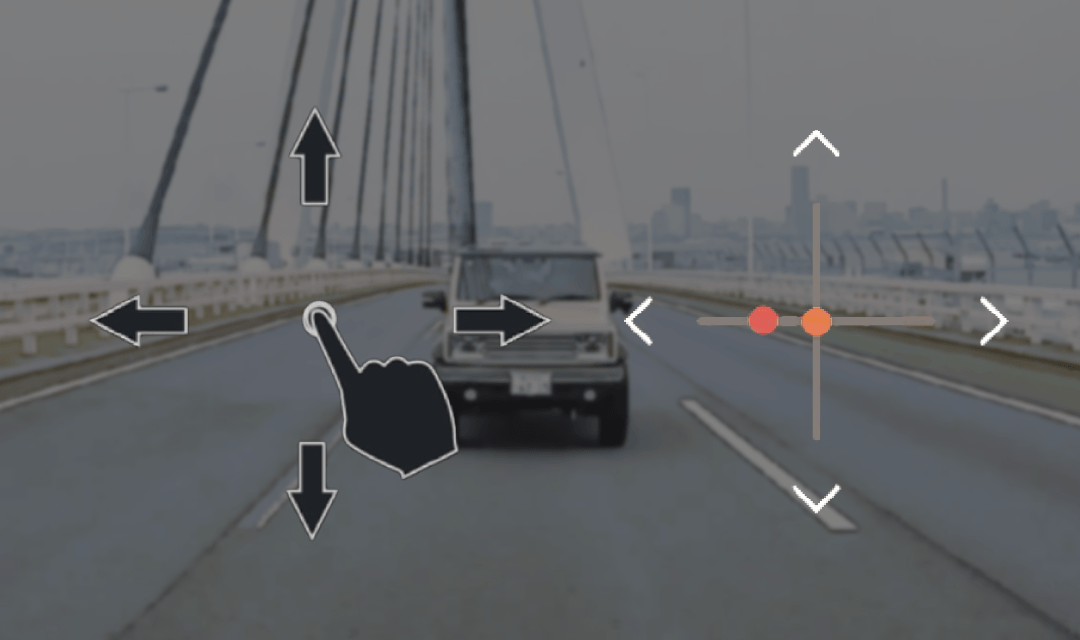 カメラアングル調節