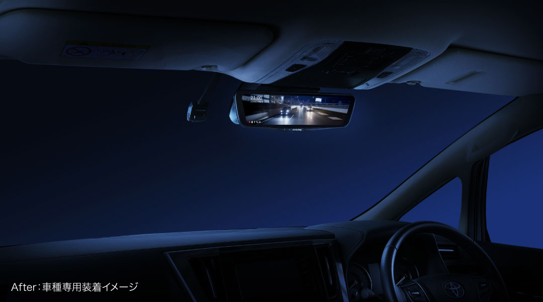 アルファード ヴェルファイア 30系 専用 ドライブレコーダー搭載 11 1型デジタルミラー Pkg M01r Av 30 アルパイン Alpine Japan