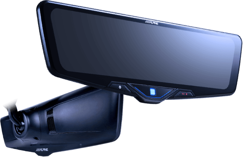 ドライブレコーダー搭載デジタルミラー「DVR-DM1246Aシリーズ」