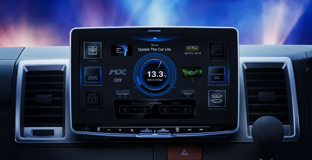 ALPINE DAF9Z アルパイン 9型フローティング ビッグDA apple  CarPlay/androidauto対応USB/Bluetooth/HDMI 1DINディスプレイオーディオ 