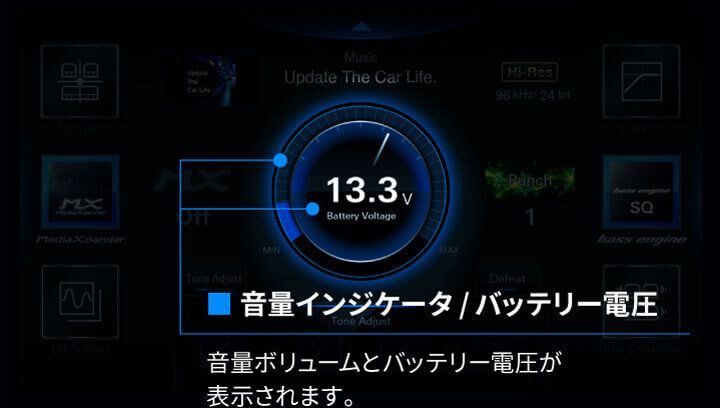 ディスプレイオーディオ｜アルパインの1din・bluetoothディスプレイ 
