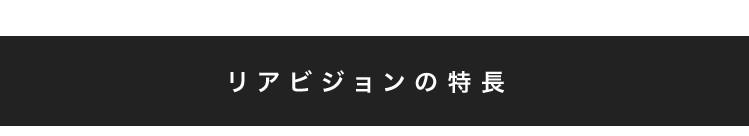 リアビジョン特長