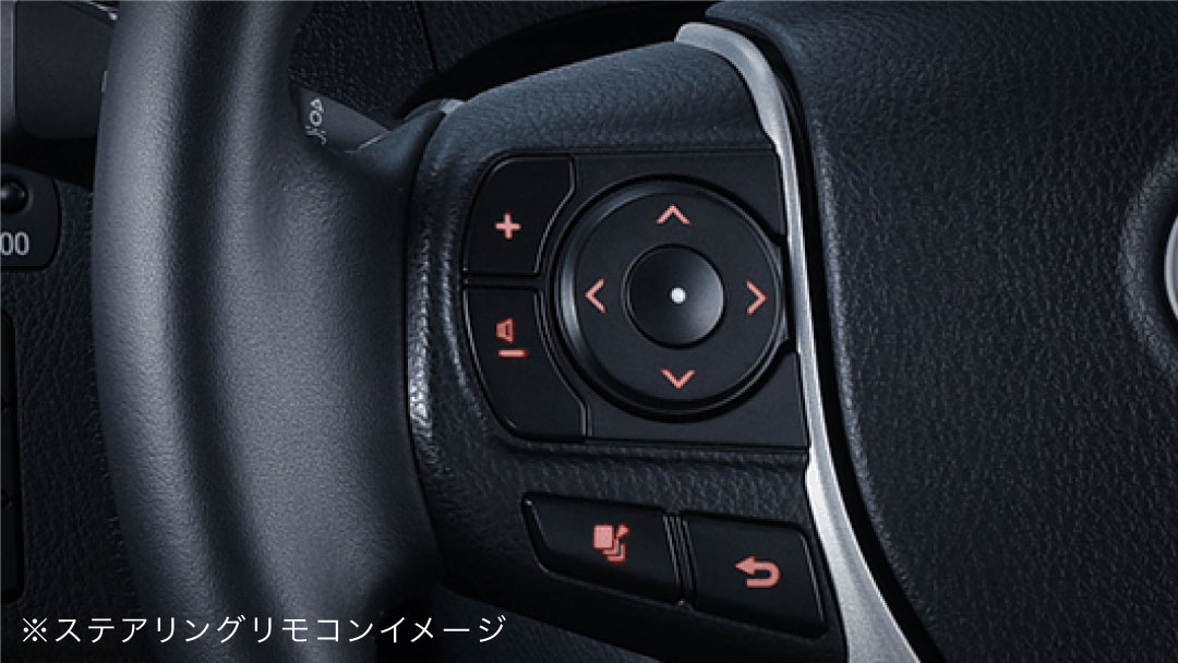 ※ステアリングリモコンイメージ