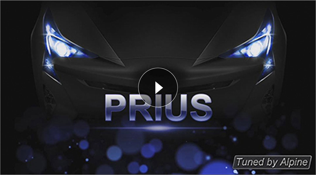 車種専用オープニング画面 PRIUS