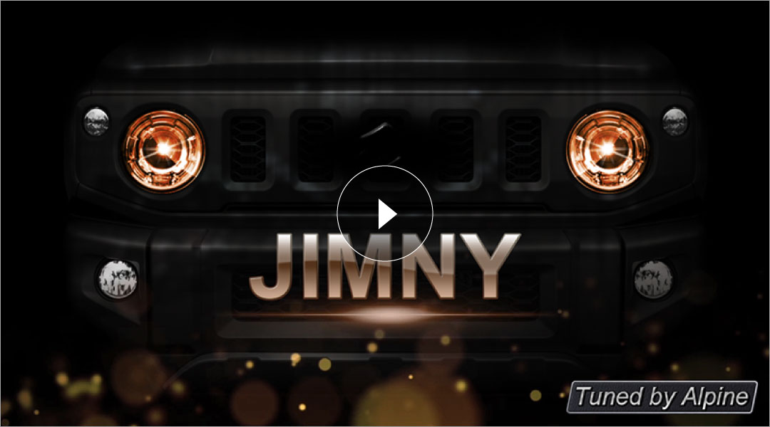 車種専用オープニング画面 JIMNY