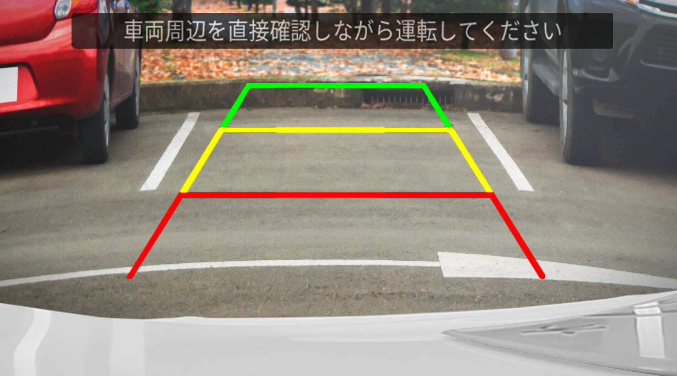 愛車を傷つけないのはもちろん、周りのモノへの衝突も回避。