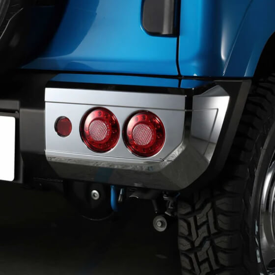 クロームメッキリアバンパー