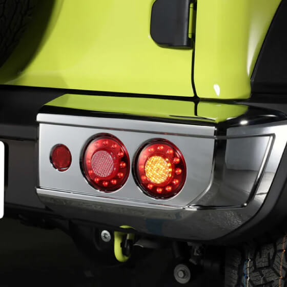 クロームメッキリアバンパー