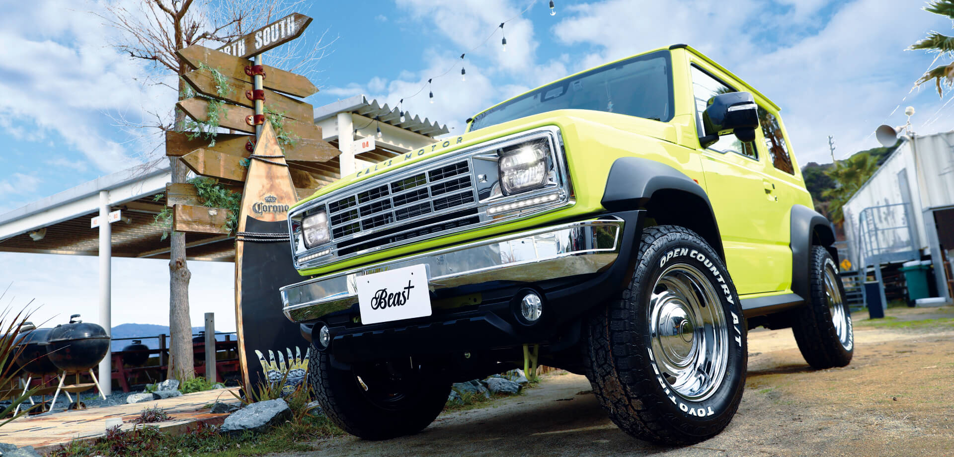 Beas+ BODY KIT LINE for Jimny Sierra