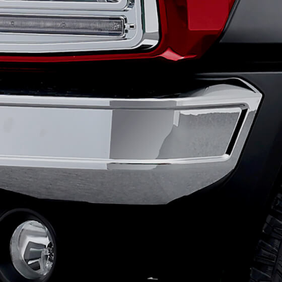 クロームメッキフロントバンパー