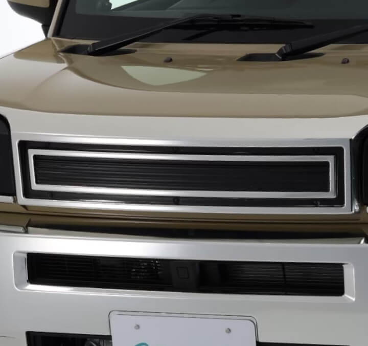 クロームメッキフロントグリル