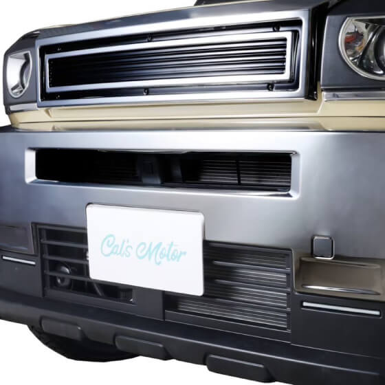 クロームメッキフロントバンパー