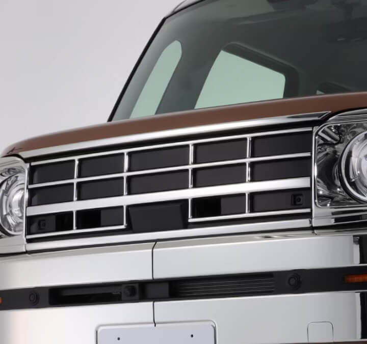 クロームメッキフロントグリル