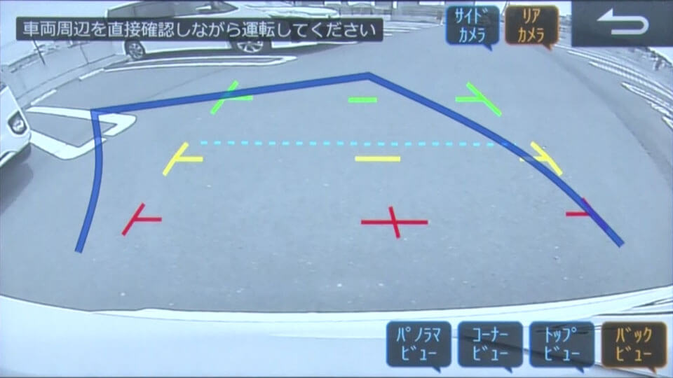 HCE-C20HD-RDの映像表示