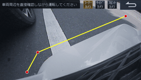 車種専用コーナーカメラ