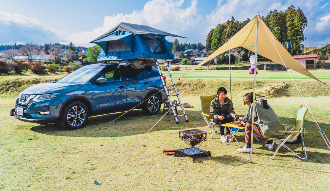 【STORYCAデュオキャンプ体験記】インスタ映え間違いナシのカップルCAMP 静岡県1泊2日モデルケース