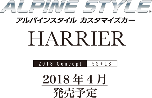 ALPINE STYLE アルパインスタイル カスタマイズカー HARRIER