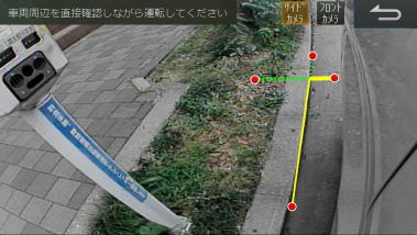 カメラガイド線表示