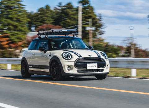 アルパインがキャンプ仕様に改良したMINI 3DOOR